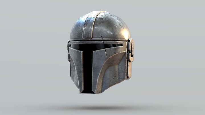 Mandalorian helmet 3D Model