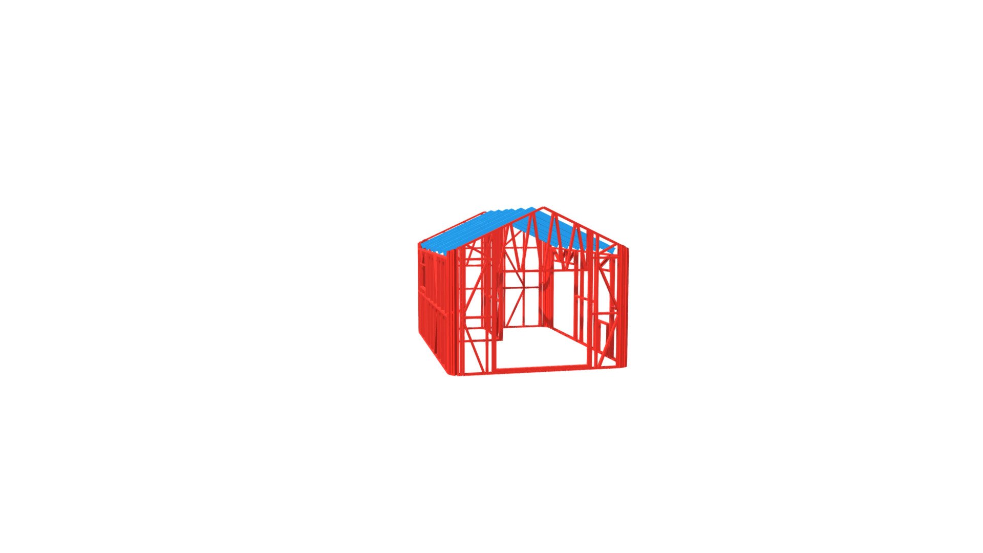 Thomas 6m x 4m Cabin - REV1 - Download Free 3D model by Steel Frames ...
