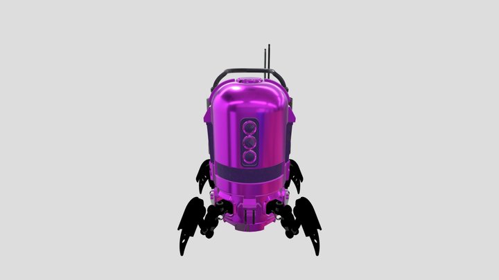 M110_Albakri_Awfa_300201983 (SpiderBot) 3D Model