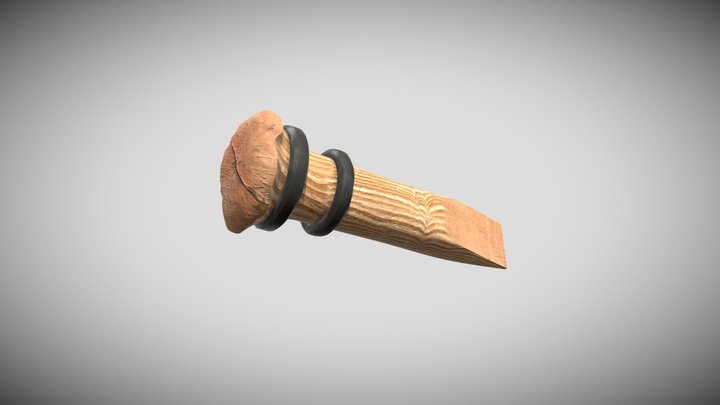 Oak Wedge 2 3D Model