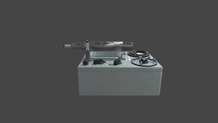 Hoffman Countermaster detector 3D Model