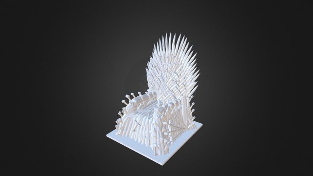 Throne - GOT 3D Model