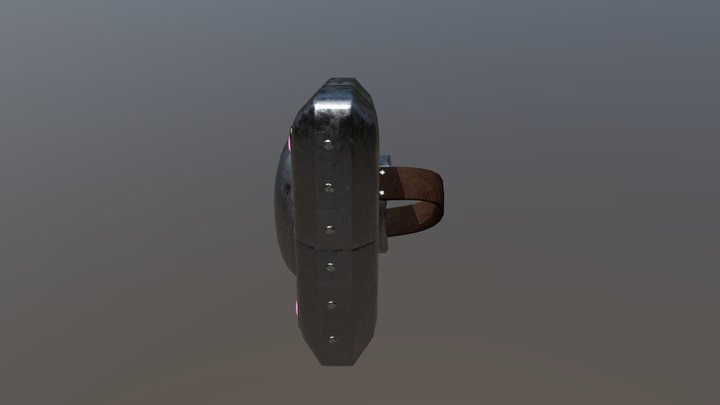 Shield Closed 3D Model