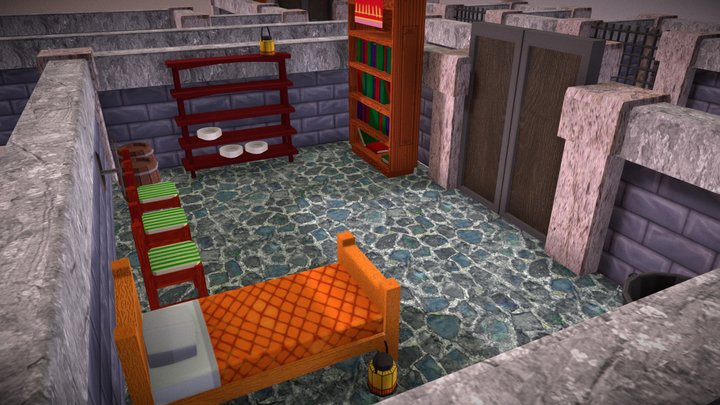 Dungeon Tavern 3D Model