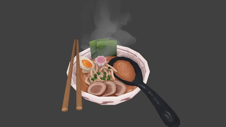 Ramen – Modelo 3D gratuito STL