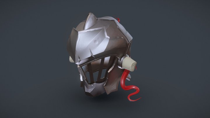 Goblin Slayer's Helmet 3D Model