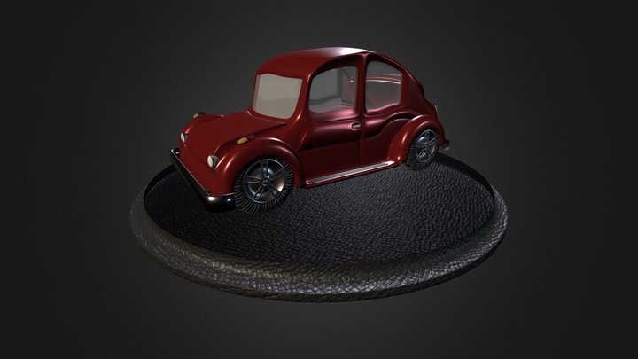 60s Car 3D Model