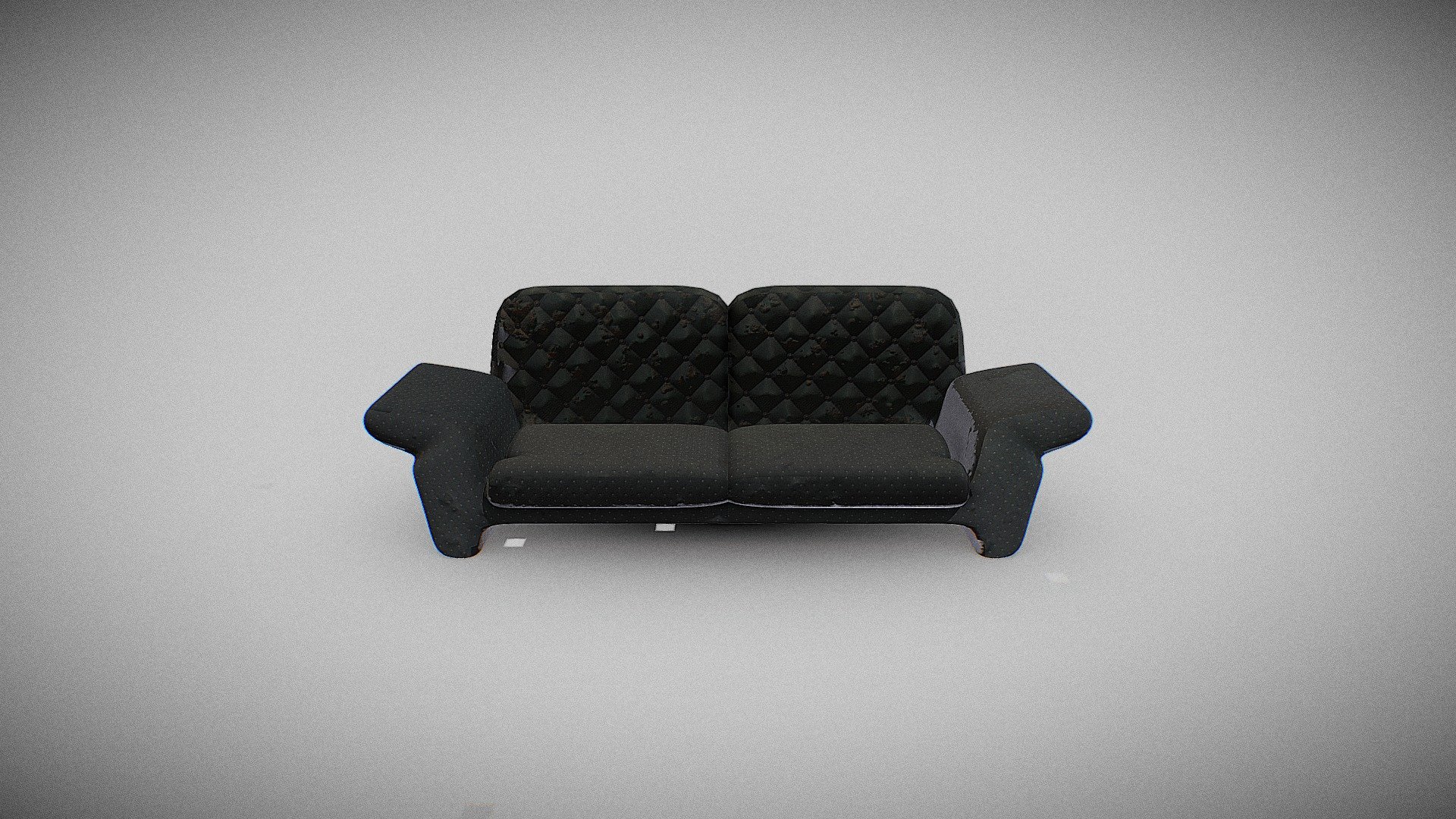 Low Poly Old Couch