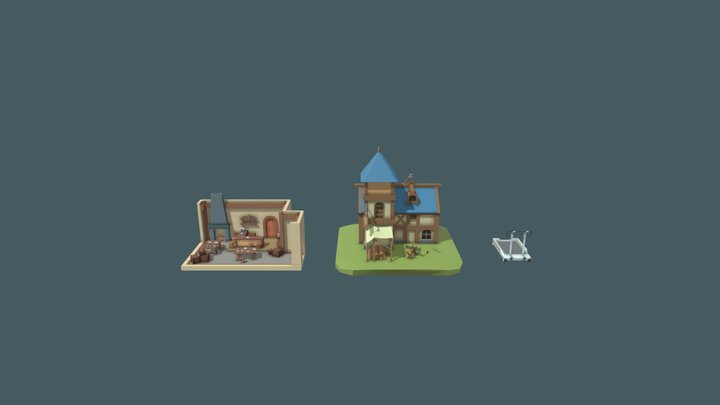 3 DZ 3D Model