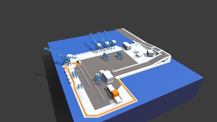 building locations 3D Model