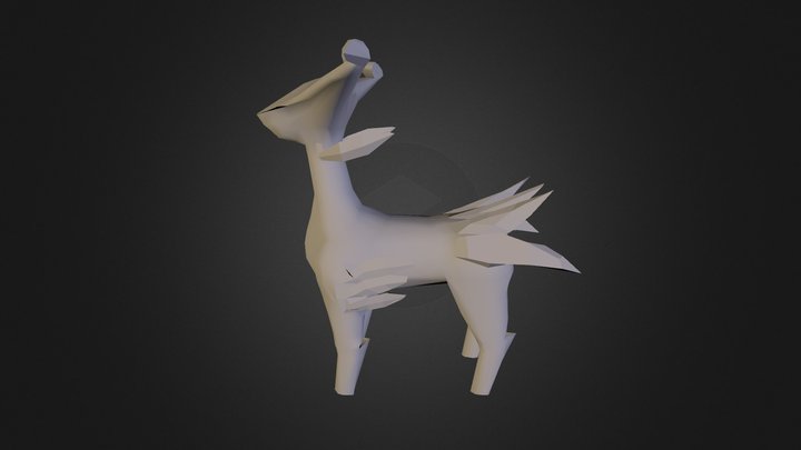 Virizionfin 3D Model