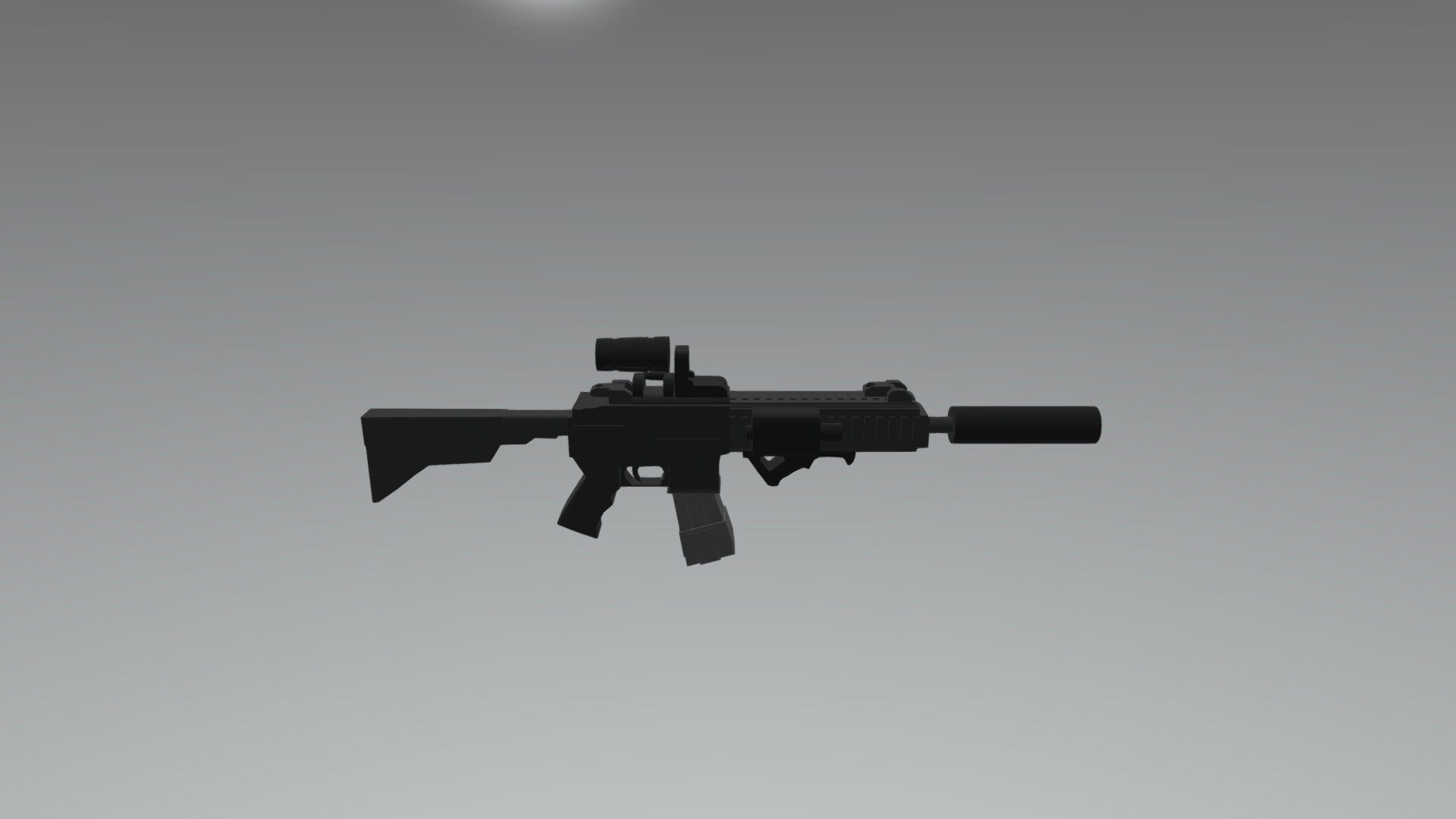 Low Poly HK416 - 3D model by Brutekracht [43acf9e] - Sketchfab