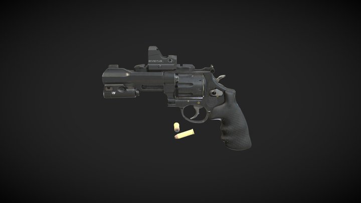 revolver1 3D Model