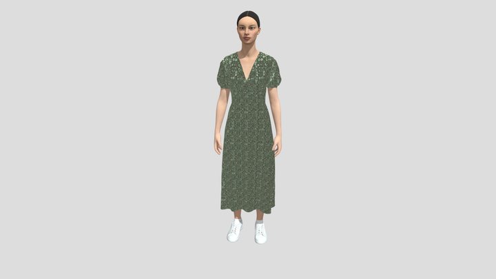 Платье 3D Model