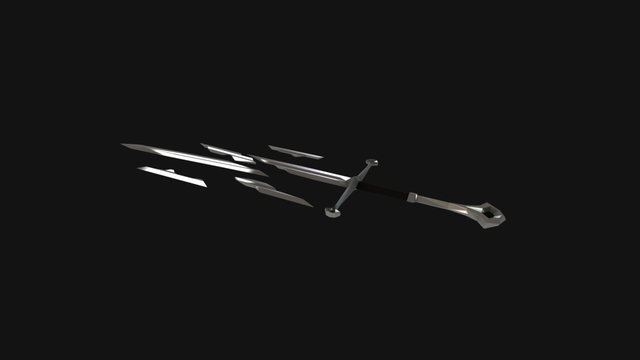 Shards Of Narsil 3D Model