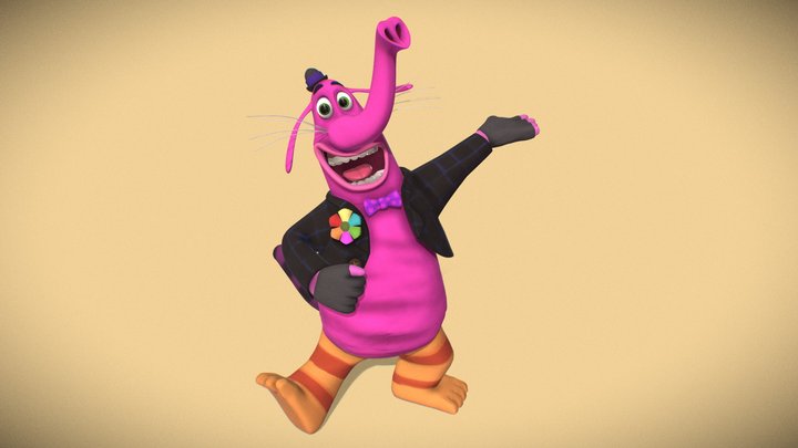 Bing Bong 3D Model