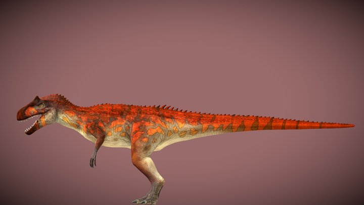 JWE2 Allosaurus – Free 3D Model STL