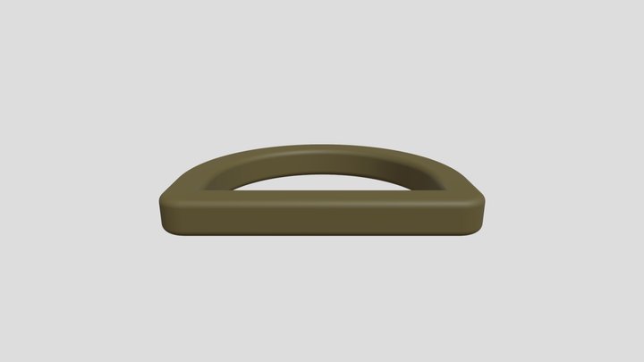 Spec Size D- Ring V2 3D Model