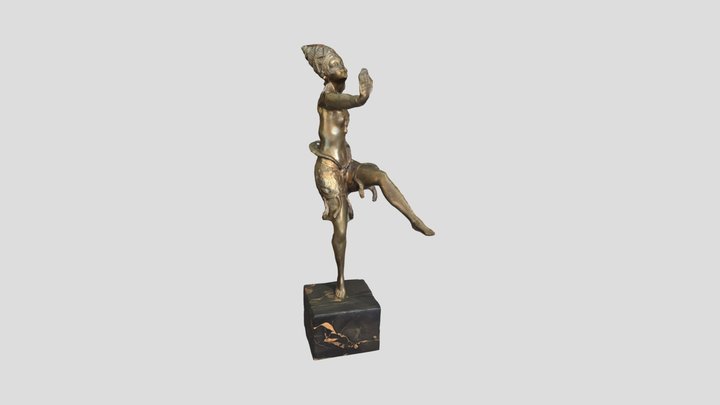 Khmer Dancer 3D Model