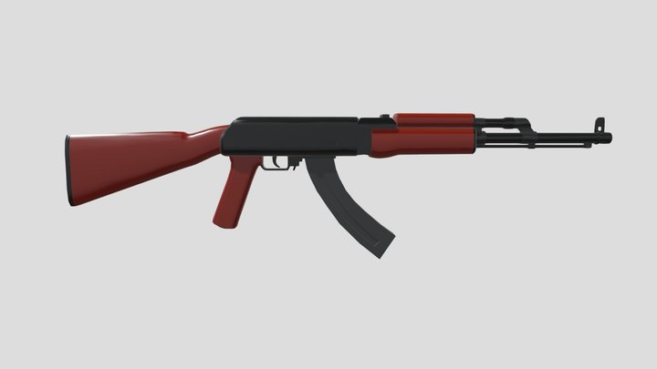 AK-47 3D Model