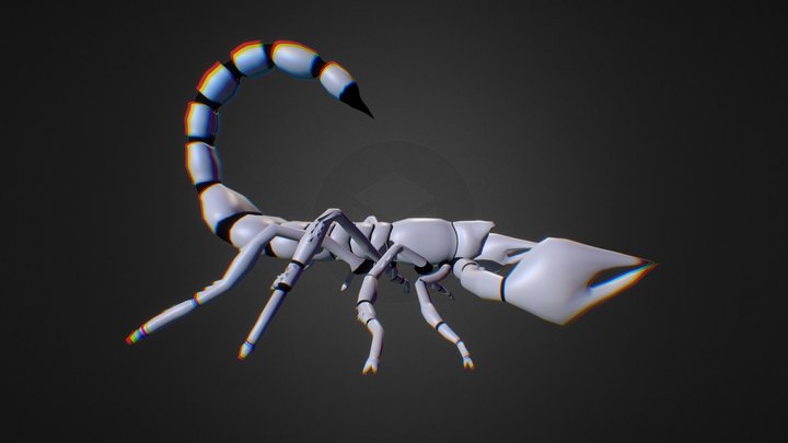 Scorpion (Blender Sculpt) – Free 3D Model STL