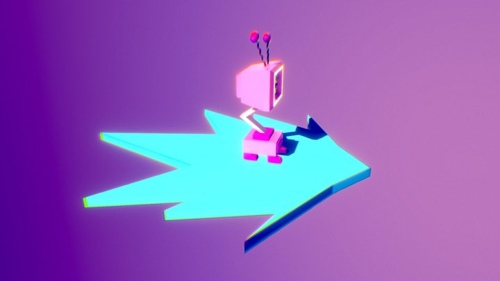 Oh He Rotating 3D Model