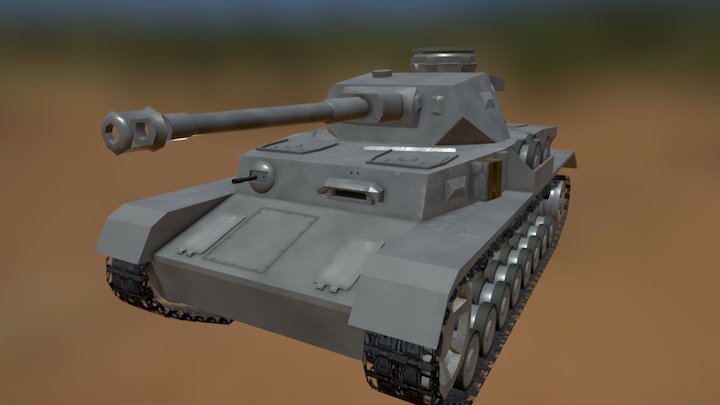 Panzer IV (WIP) 3D Model