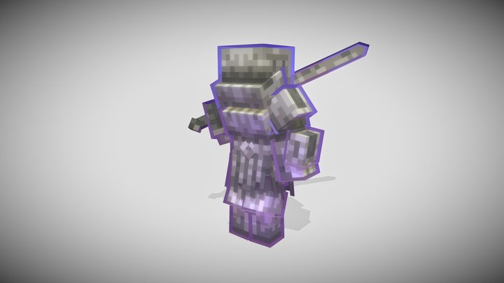 Possessed Knight Armor 3D Model