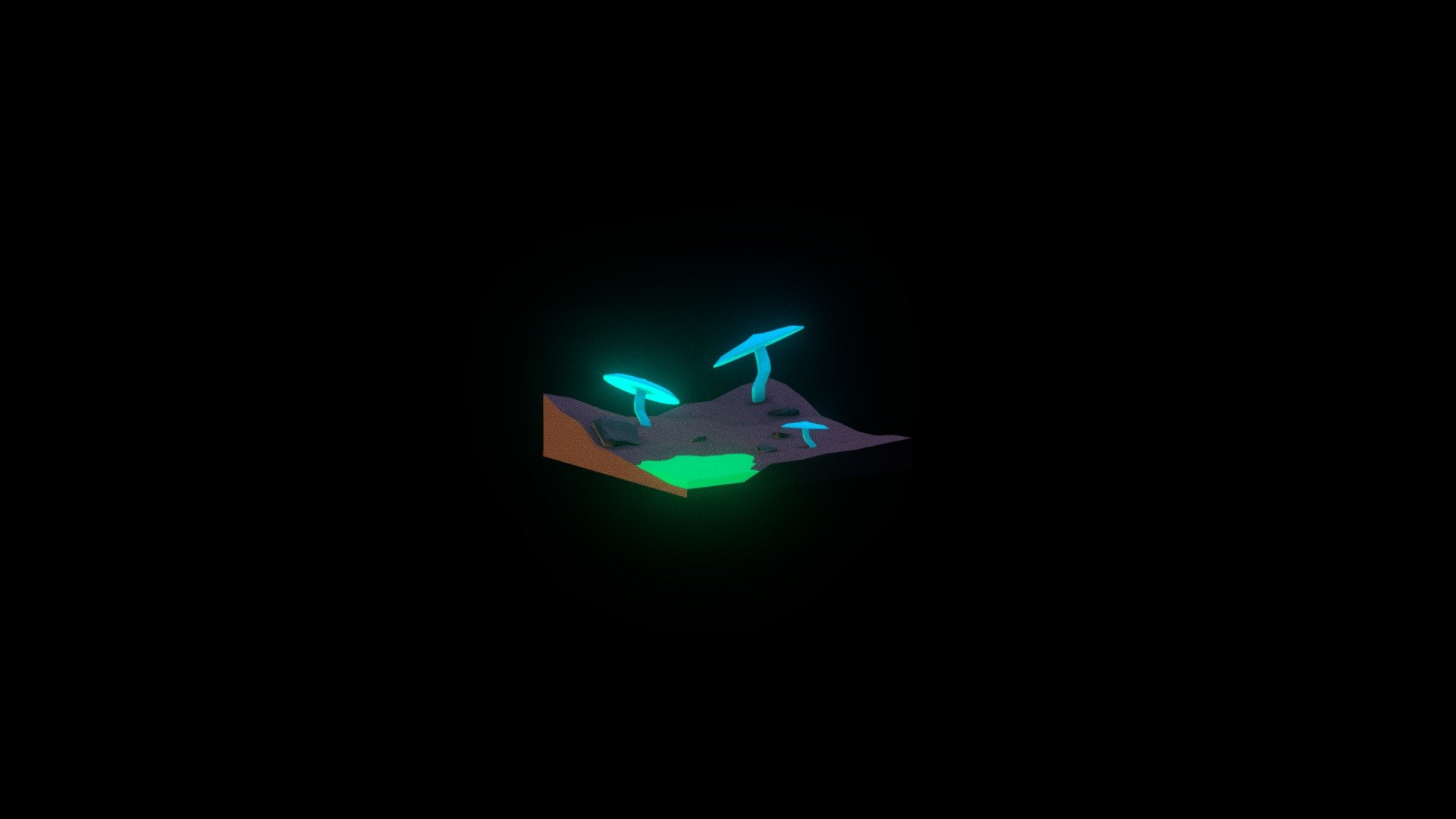 Glowing Mushroom Cave