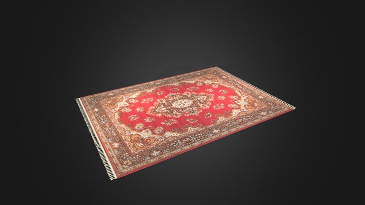 RUG with Bottom 3D Model