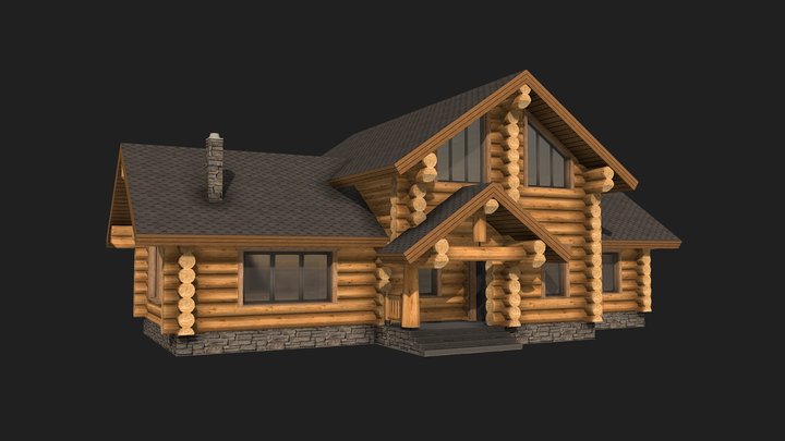 Проект дома 1.0 3D Model