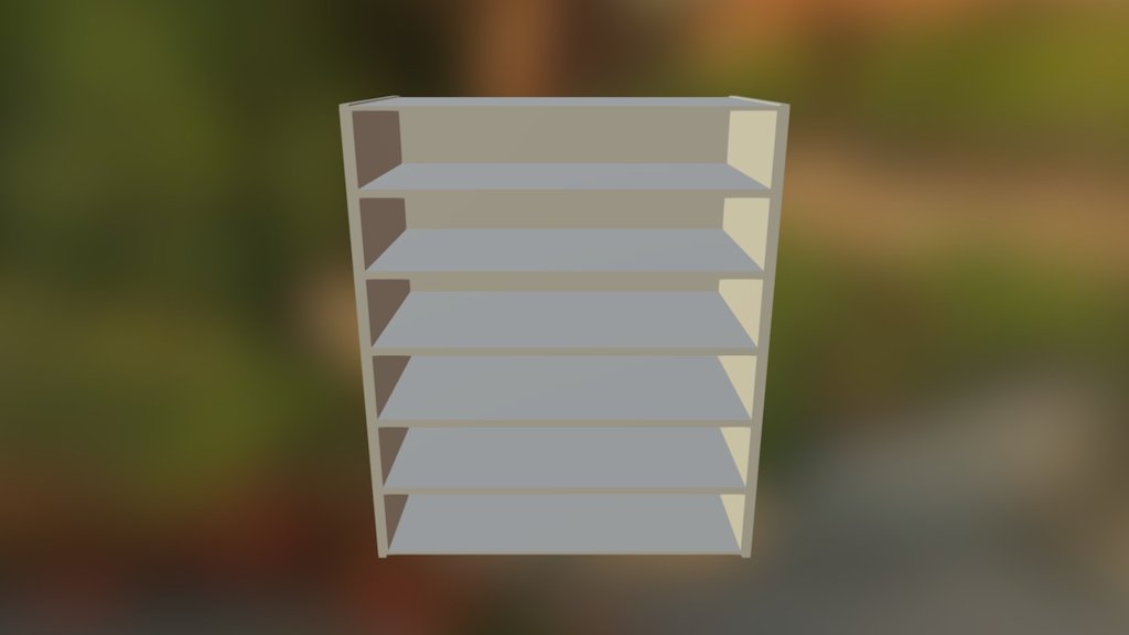 Wide Books Shelf
