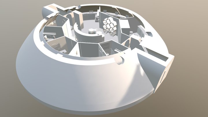 NASA Mars House 3D Model