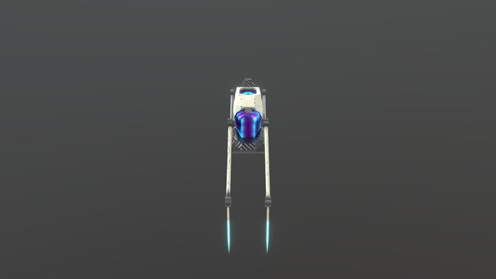 Melee Drone 3D Model