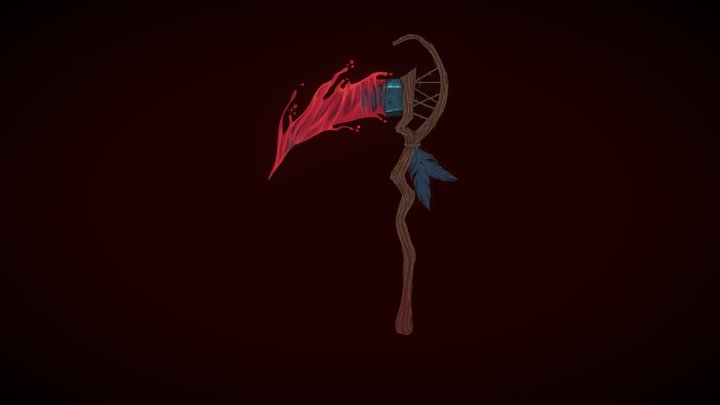 Blood Weapon 3D Model
