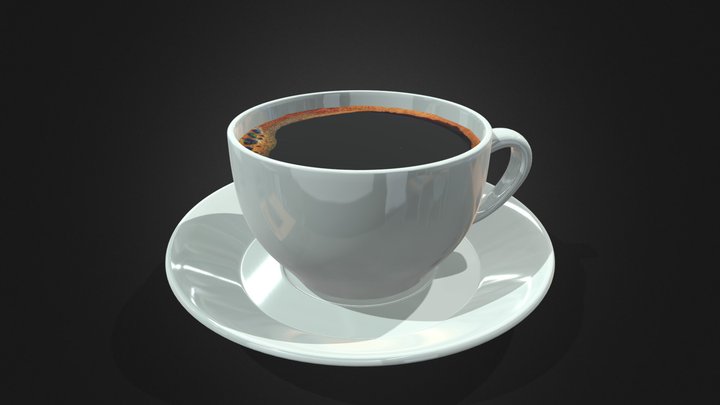 Kaffeetasse 4 3D Model