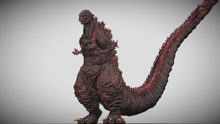 Shin Godzilla – Modello 3D gratuito STL