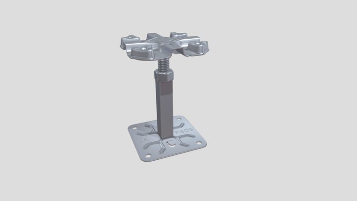 SuporteAco_Com Base 3D Model