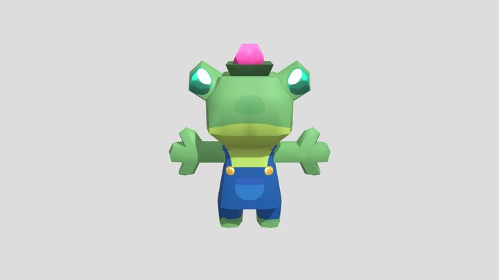 Frog_Final 3D Model