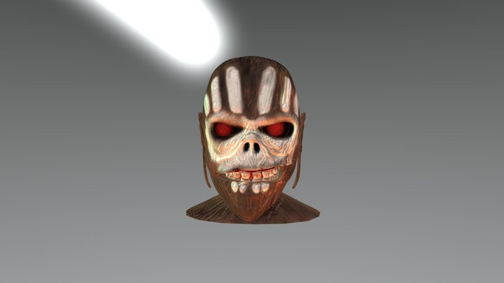 Eddie Book of souls 3D Model