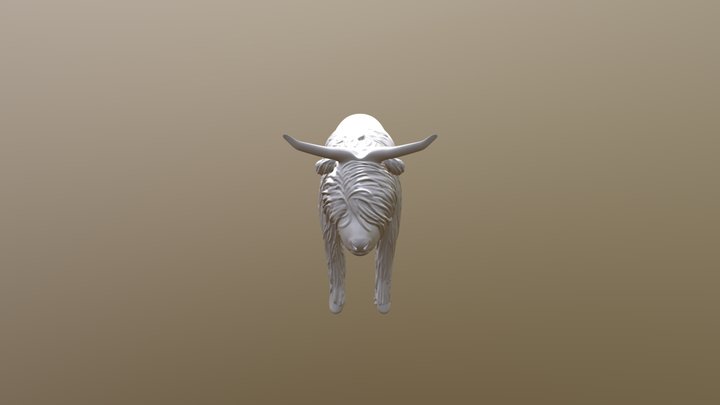 Bull 3D Model