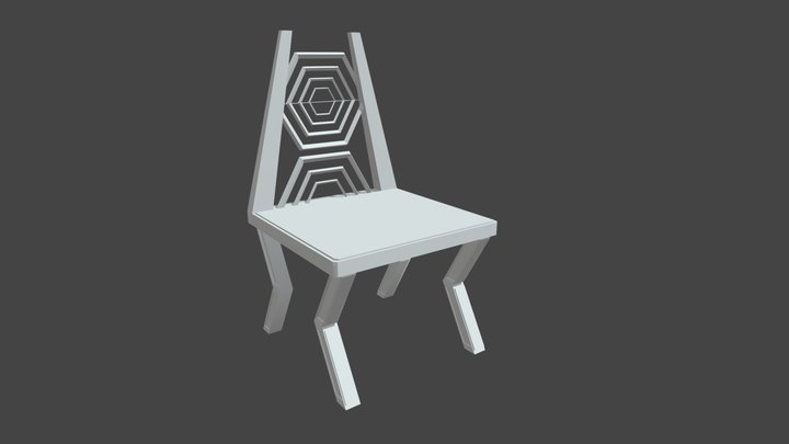 Stonewood chair 3D Model