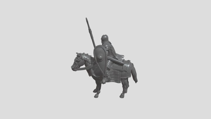 Guard - Cavalry - Sentry 3D Model