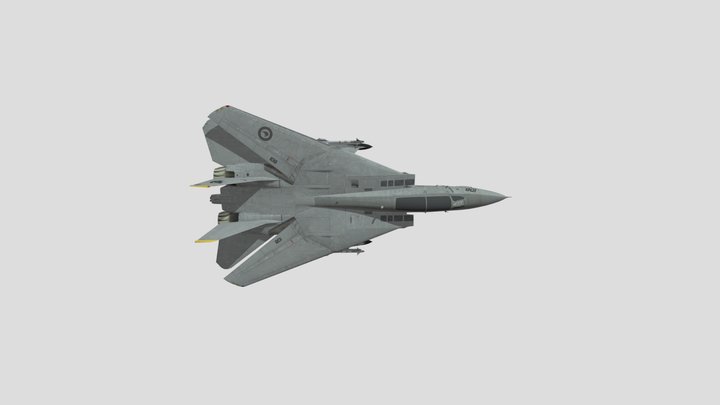 F-14 - With RNZAF Decals 3D Model