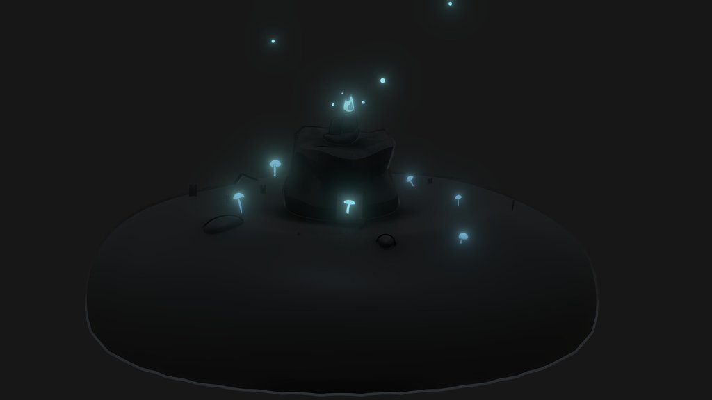 Magic Mushroom Altar