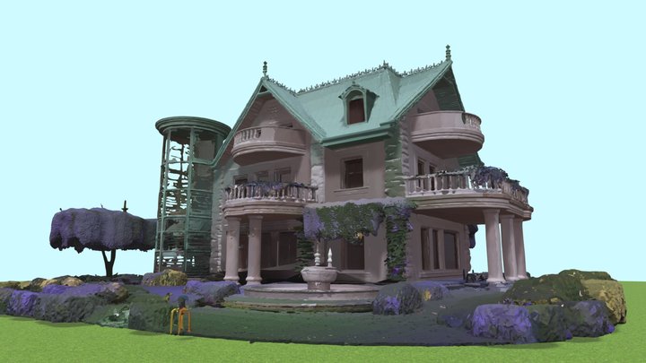 flowerhouse 3D Model