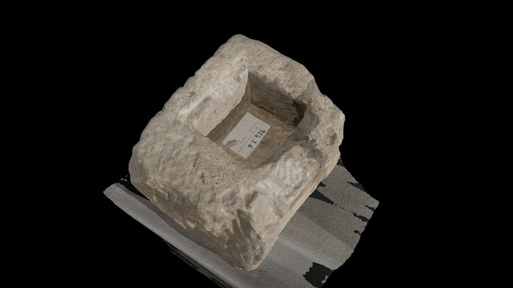 Pilier Gallo-Romain, Cordeliers de Nantes 3D Model