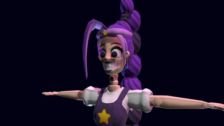 Lily Lovebraids Poppy Playtime Chapter 5 3D Model