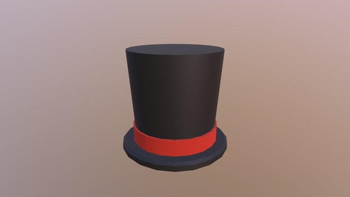 Top Hat 3D Model