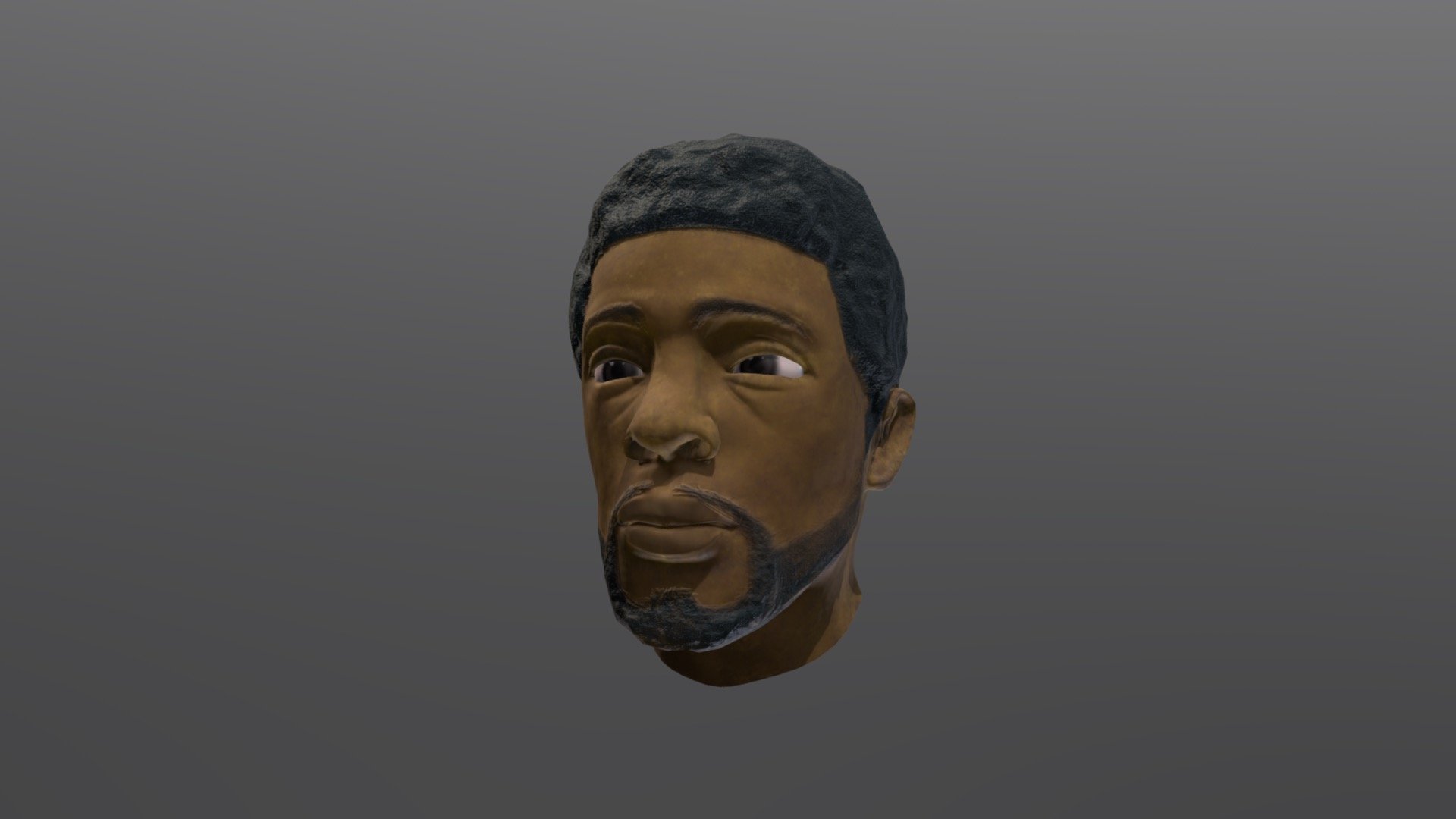 Chadwick Boseman 3D model by JT Banks (mistahxjay) [43bdd50] Sketchfab